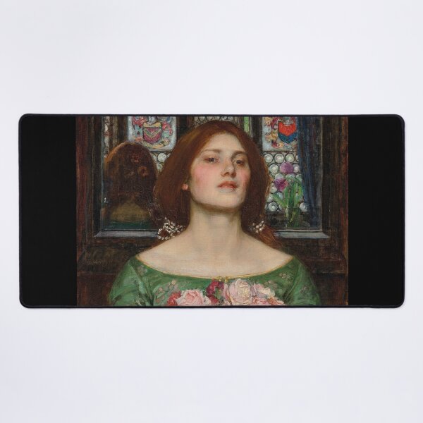 Item preview, Gather Ye Rosebuds While Ye May - John William Waterhouse designed and sold by forgottenbeauty.