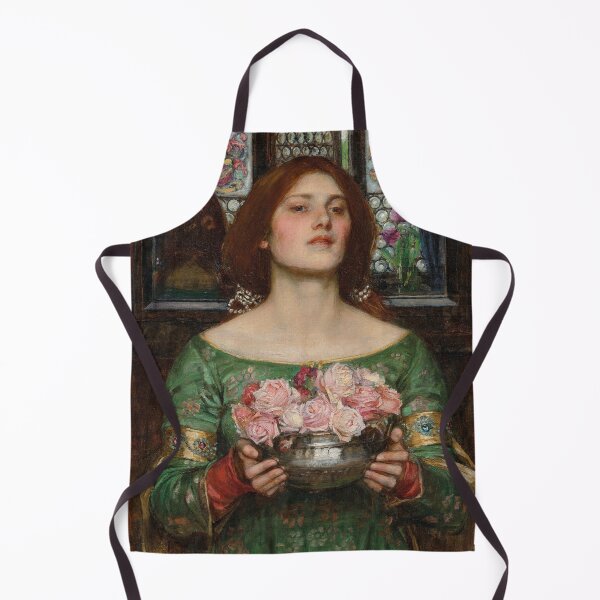 Item preview, Gather Ye Rosebuds While Ye May - John William Waterhouse designed and sold by forgottenbeauty.