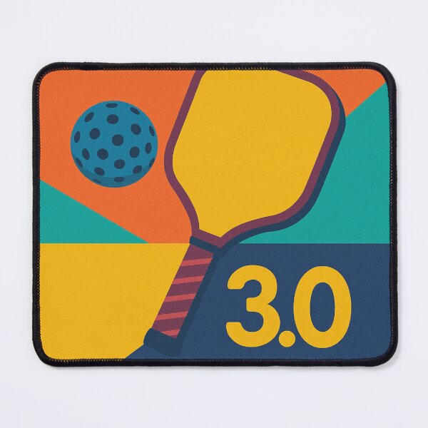 Item preview, Pickleball Player Rating 3.0 Bright Colors designed and sold by LovingJoyfully.