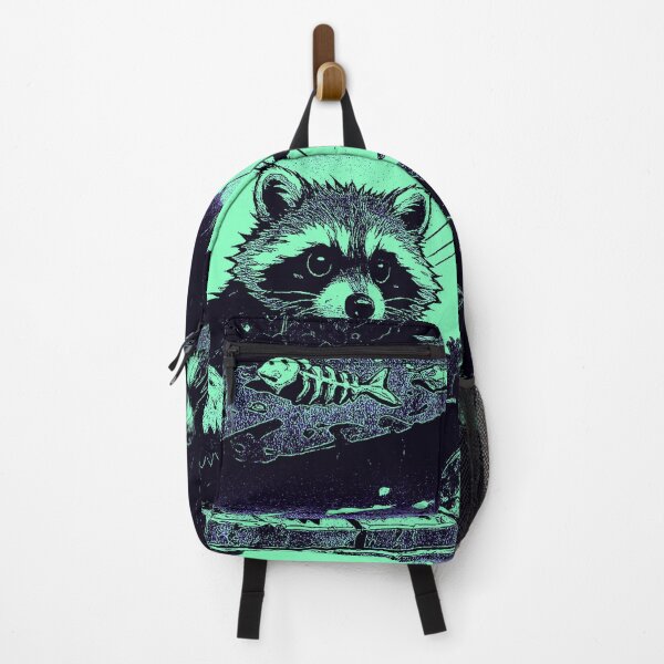 Item preview, Trash Panda – Neon Raccoon Street Art Design designed and sold by Art's Diner.