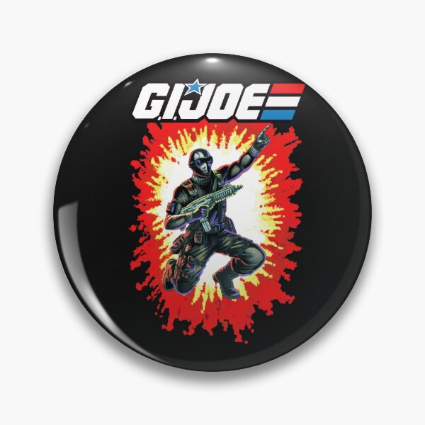 Item preview, Retro GI Joe Snake Eyes toy card back design designed and sold by VeryEnglishGent.