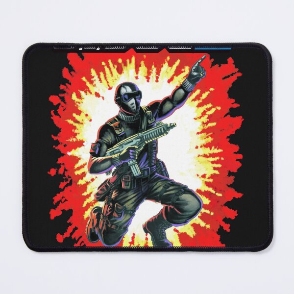 Item preview, Retro GI Joe Snake Eyes toy card back design designed and sold by VeryEnglishGent.