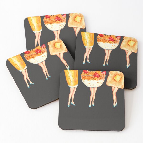 Item preview, Breakfast-Pin-Ups designed and sold by HaloPaxton.
