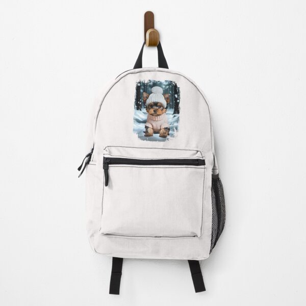 Item preview, Cute Winter Yorkie designed and sold by livingjoyfully.
