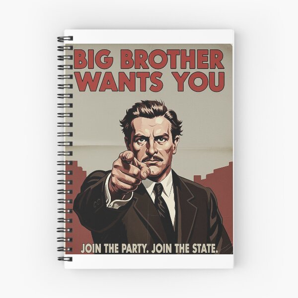 Item preview, Big Brother Wants YOU! - Inspired by George Orwell's '1984' designed and sold by AWooDesign.