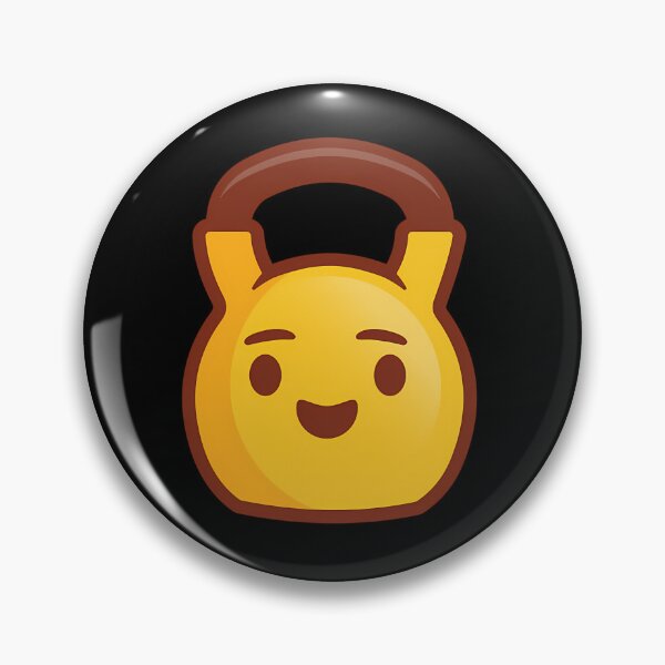 Item preview,  Kettlebell Happy Emoji - Kettlebell Gift designed and sold by ChickenPeetSto.