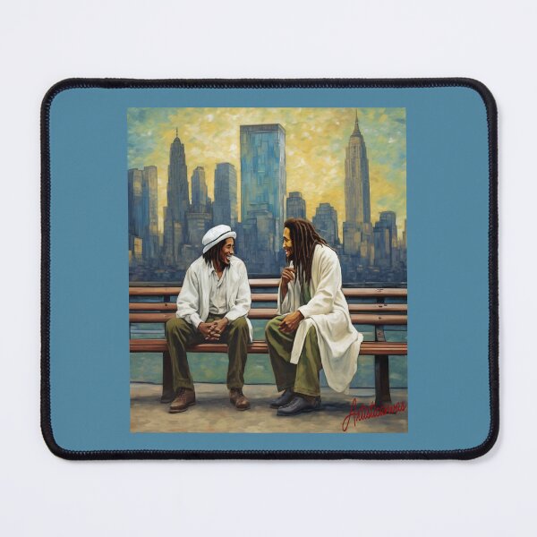 Item preview, "Bob Marley and Friend: Angels of Peace in New York" designed and sold by Artisticanvas.