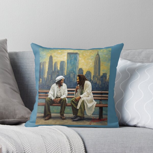 Item preview, "Bob Marley and Friend: Angels of Peace in New York" designed and sold by Artisticanvas.