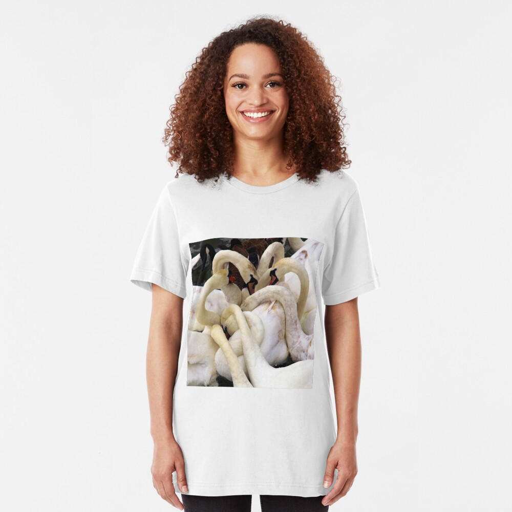 Swans Necks Slim Fit T-Shirt