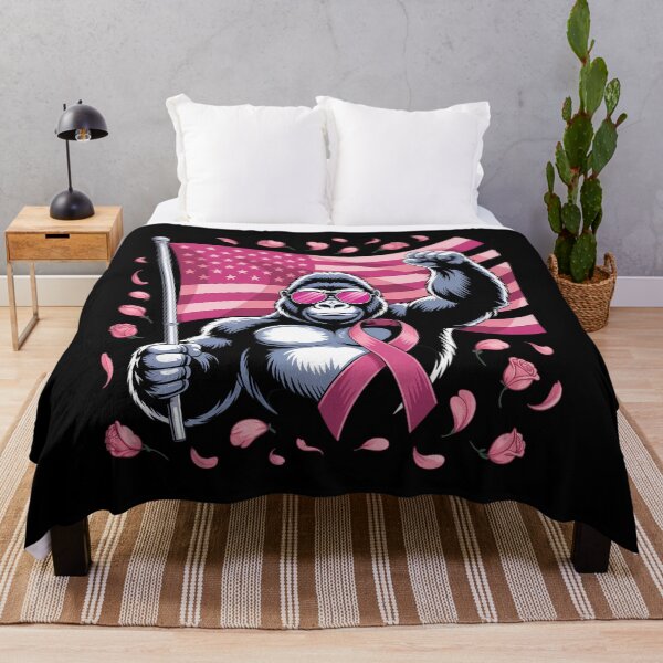 Item preview, Bigfoot Pink Ribbon Breast Cancer Awareness Month designed and sold by Sunset4Bones.