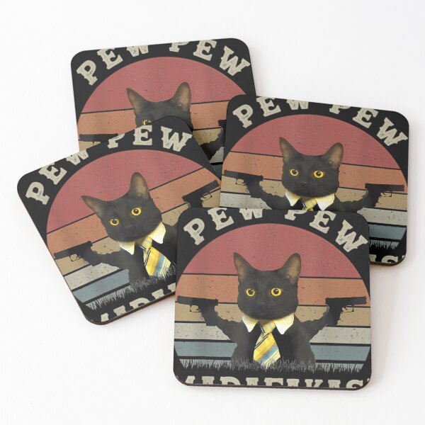Item preview, Cat Pewpewpew Madafakas Crazy Pew Lover Gift designed and sold by SteinTranquili.