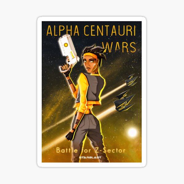 Alpha Centauri Wars - Bataille pour le secteur Z Sticker