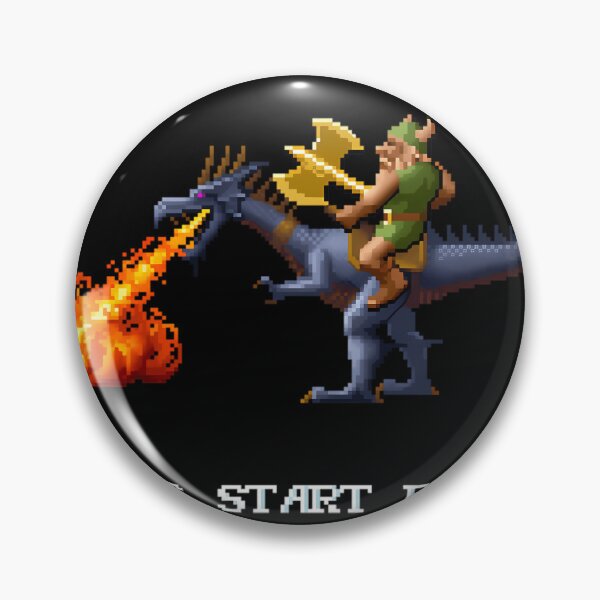Item preview,  Golden Axe Pixel Style- Dos Game Fan designed and sold by CalvinChurch.