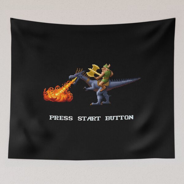 Item preview,  Golden Axe Pixel Style- Dos Game Fan designed and sold by CalvinChurch.