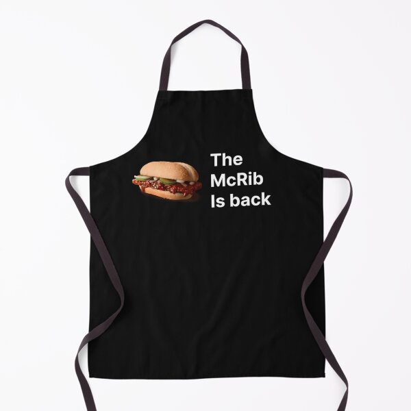 Item preview, The Mcrib Is Back designed and sold by SylviaMToller.