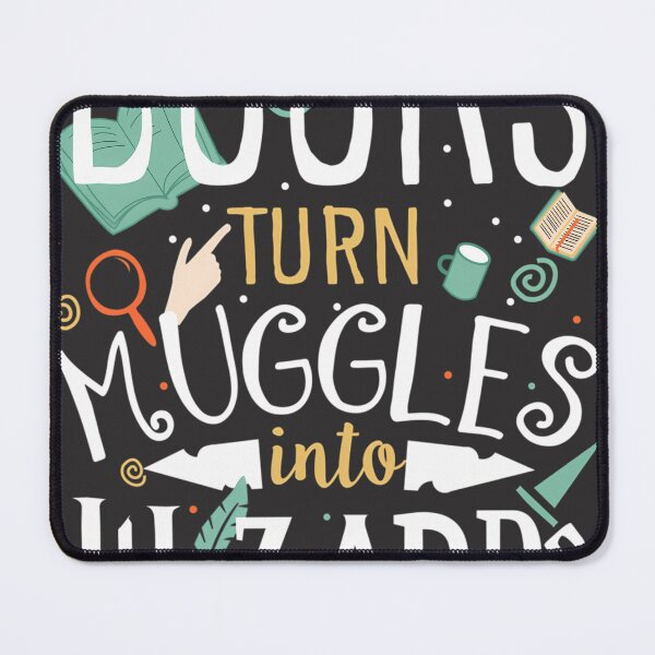 Item preview, Books-Turn-Muggles-Into-Wizards designed and sold by DailynTighe.