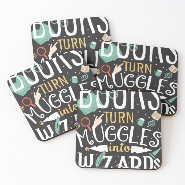 Item preview, Books-Turn-Muggles-Into-Wizards designed and sold by DailynTighe.