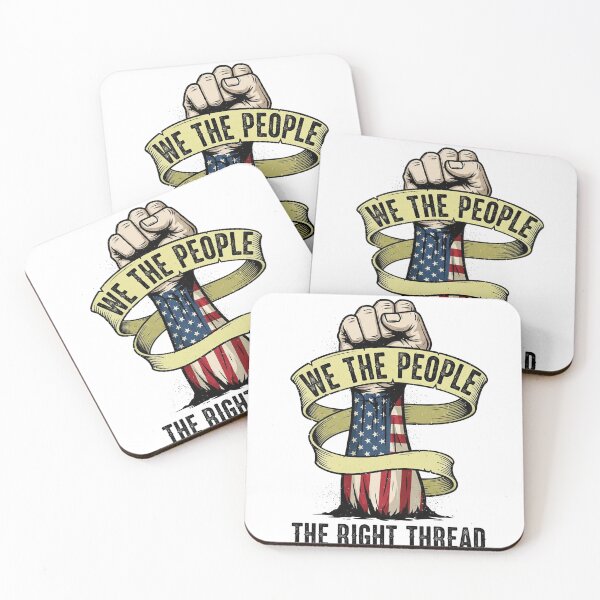Item preview, The Populist Fist - We The People designed and sold by TheRightThread.