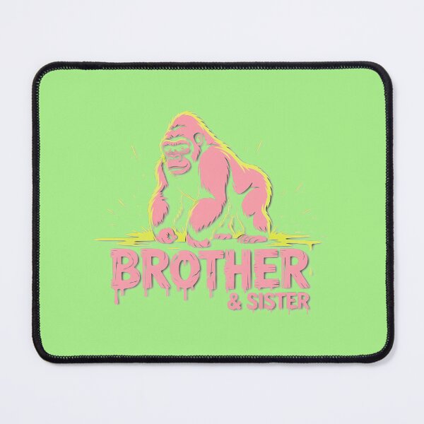 Item preview, Cool Gorilla Brother Sister Love designed and sold by Colleen Jordan.