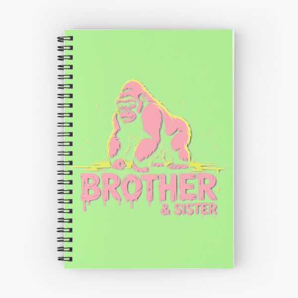 Item preview, Cool Gorilla Brother Sister Love designed and sold by Colleen Jordan.