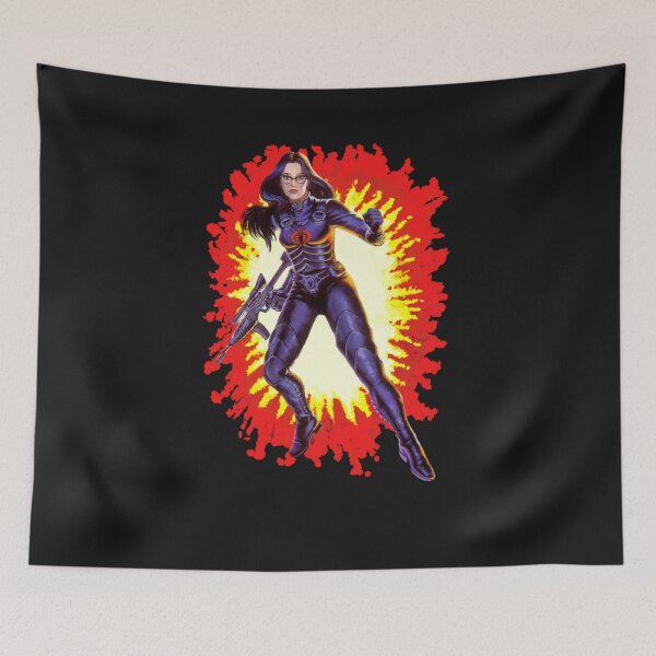 Item preview, GI Joe baroness toy card back design designed and sold by VeryEnglishGent.