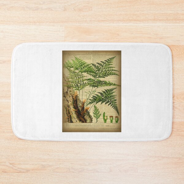 Item preview, Botanical-Print-On-Old-Book-Page---Fern designed and sold by DailynTighe.