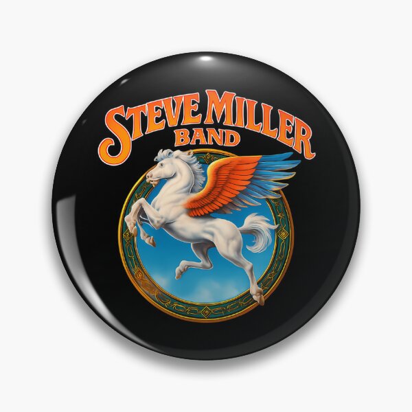 Item preview, Steve Miller Band Pegasus Emblem designed and sold by Peter Antuono.