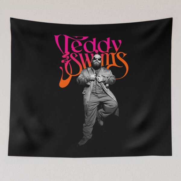 Item preview, Teddy Swims Retro Psychedelic Vintage Style designed and sold by SebastianShield.