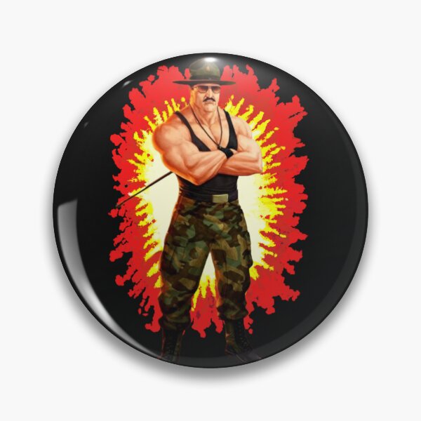 Item preview, GI Joe sergeant slaughter Sgt toy card back design designed and sold by VeryEnglishGent.