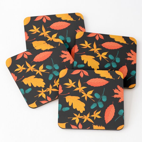 Item preview, Vibrant Autumn Leaves and Acorns Pattern Graphic T-Shirt – Fall Nature Design designed and sold by FestivityFinds.