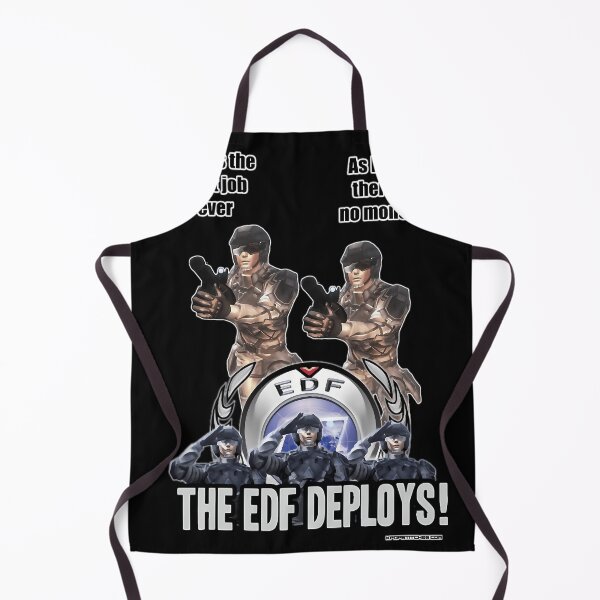 Item preview, Earth Defense Force Is The Best Job Ever Edf E.D.F. designed and sold by ChickenPeetSto.