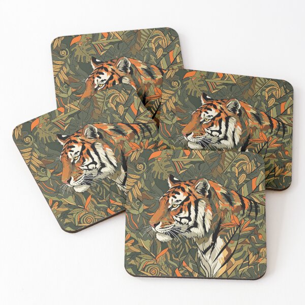 Item preview, Flora-Fauna Collection (Tiger) designed and sold by REDCLASH2002.