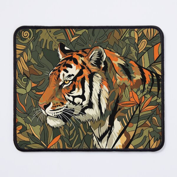 Aperçu de l'œuvre Collection Flore-Faune (Tigre) créée et vendue par REDCLASH2002.