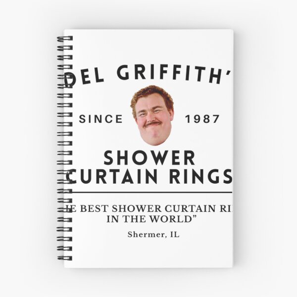 Item preview, Del Griffith's Shower Curtain Rings - Shermer, IL Since 1987 designed and sold by GrayceDa.