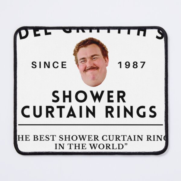 Item preview, Del Griffith's Shower Curtain Rings - Shermer, IL Since 1987 designed and sold by GrayceDa.
