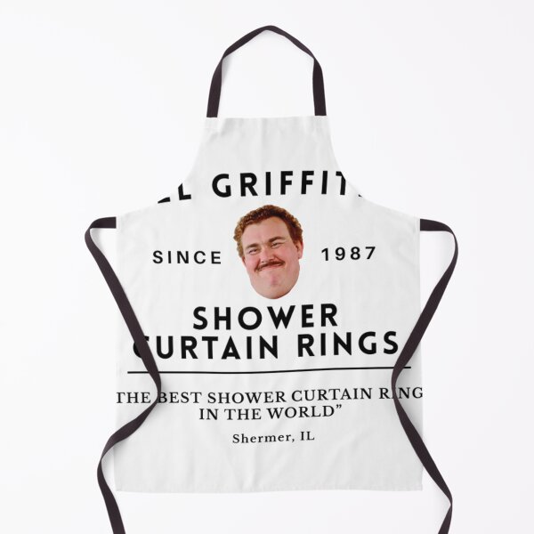 Item preview, Del Griffith's Shower Curtain Rings - Shermer, IL Since 1987 designed and sold by GrayceDa.