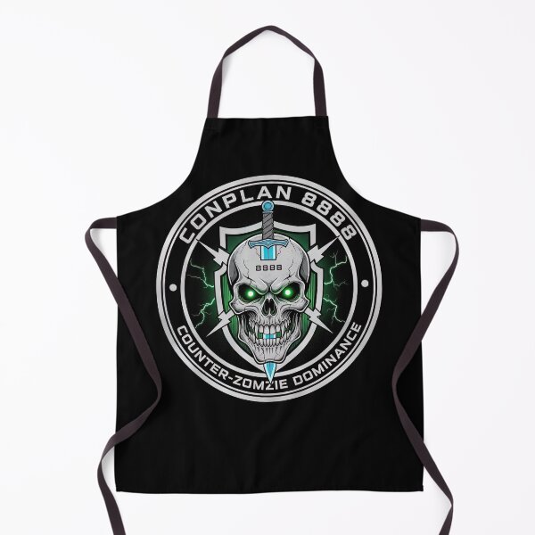 Item preview, CONPLAN 8888 Zombie Apocalypse Survival Strategy Logo designed and sold by SpookshowDesign.