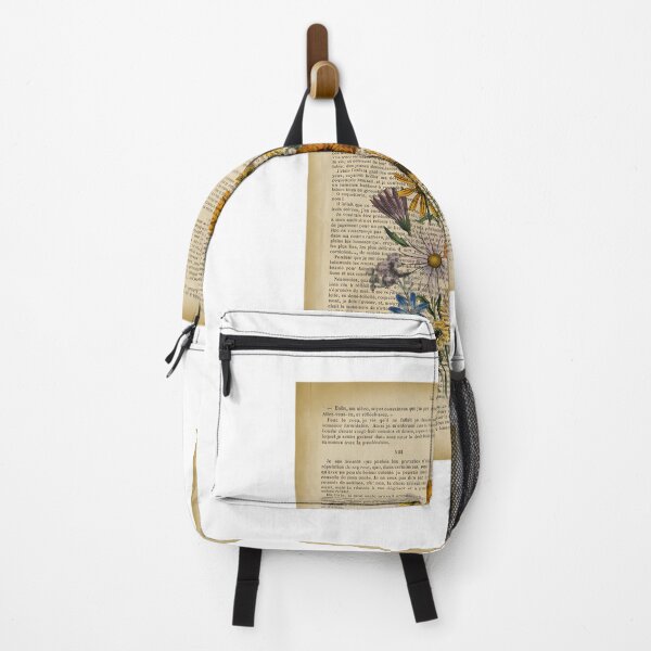 Item preview, Botanical-Print-On-Old-Book-Page---Garden-Flowers designed and sold by MavenAvelar.