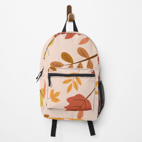 Item preview, Warm Autumn Falling Leaves on Blush Pink Pattern Graphic T-Shirt designed and sold by FestivityFinds.