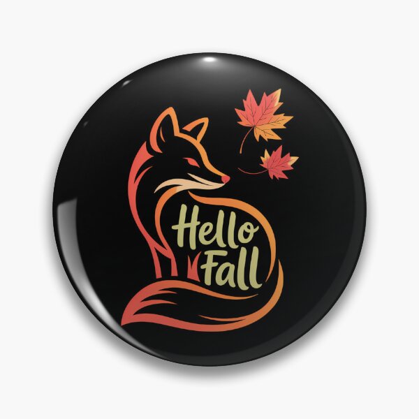 Item preview, Hello Fall Cat Autumn Leaves Kitten Lover designed and sold by Sunset4Bones.