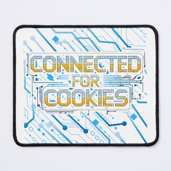 Item preview, Connected For Cookies designed and sold by TheBadgeArchive.