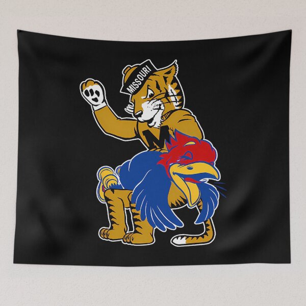 Item preview, M-U Tiger Vs. K-U Jayhawk Spanking designed and sold by ChickenPeetSto.