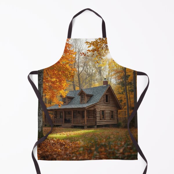 Item preview, Fall at the Cabin designed and sold by RisingWolfStudio.