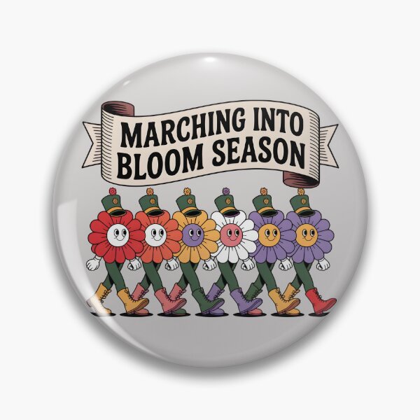 Item preview, Marching Into Bloom Season – Flower Parade designed and sold by Jollys-ArtShop.