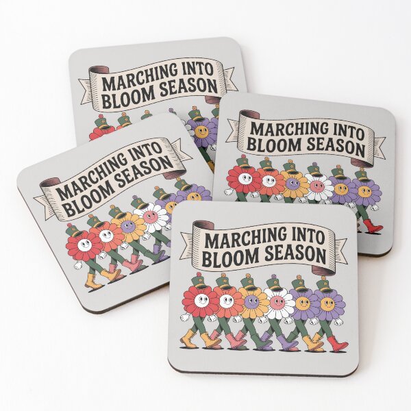 Item preview, Marching Into Bloom Season – Flower Parade designed and sold by Jollys-ArtShop.