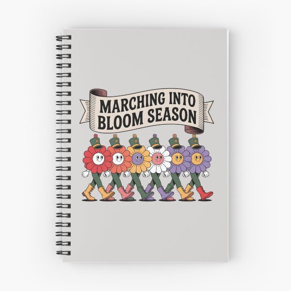 Item preview, Marching Into Bloom Season – Flower Parade designed and sold by Jollys-ArtShop.
