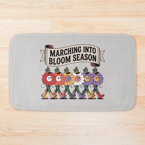 Item preview, Marching Into Bloom Season – Flower Parade designed and sold by Jollys-ArtShop.