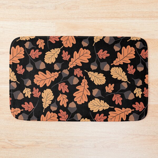 Item preview, Autumn Oak Leaves and Acorns Pattern Throw Blanket – Cozy Rustic Fall Home Décor designed and sold by FestivityFinds.