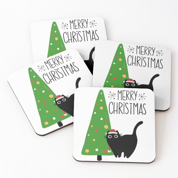 Item preview, Merry Christmas Cat  designed and sold by Art N Fun Creations.