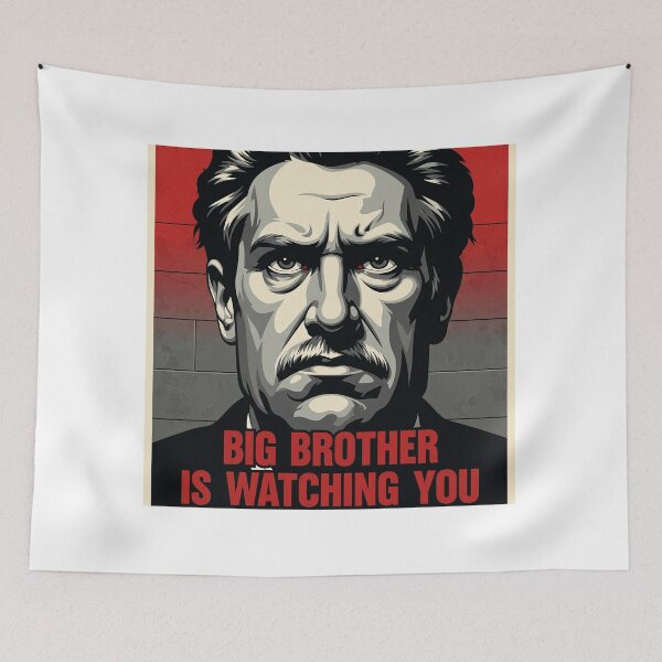 Item preview, Big Brother is Watching You designed and sold by AWooDesign.